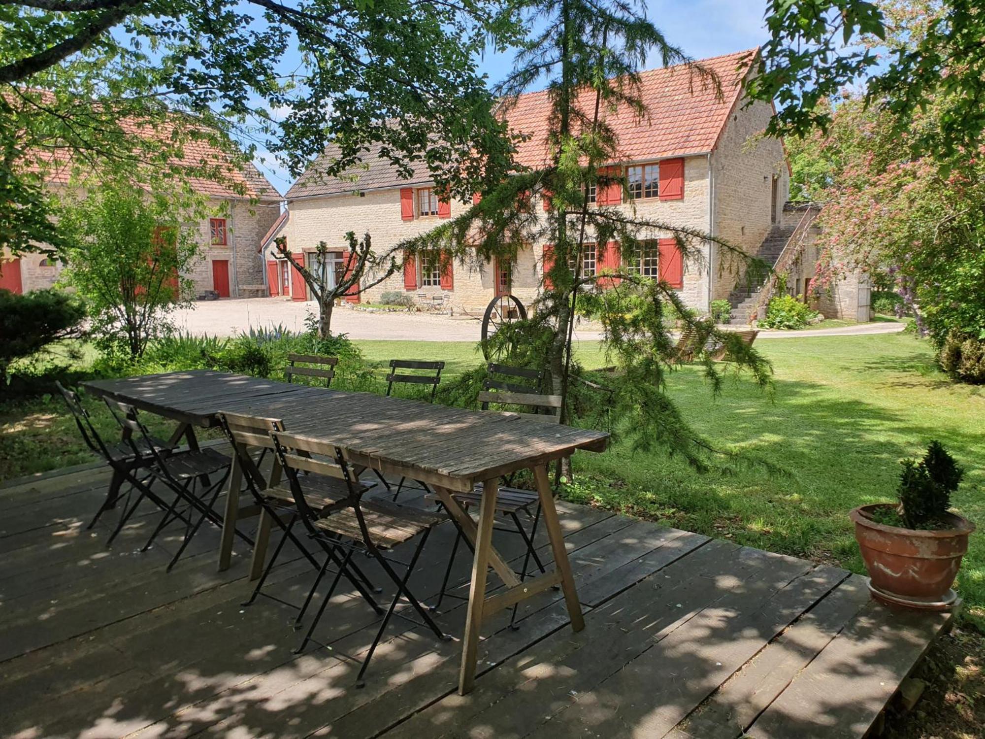 Bed and Breakfast Jardin Des Sens, La Rente D'Eguilly Esterno foto